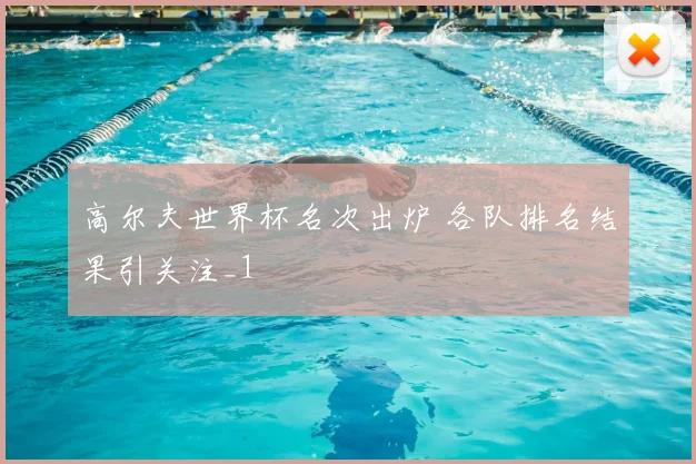 高尔夫世界杯名次出炉 各队排名结果引关注_1